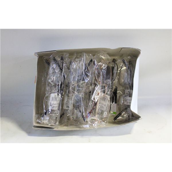 NEW READING GLASSES 1.75 MAG 10 PAIRS