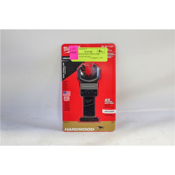NEW MILWAUKEE OPEN-LOCK MULTI-TOOL BLADE