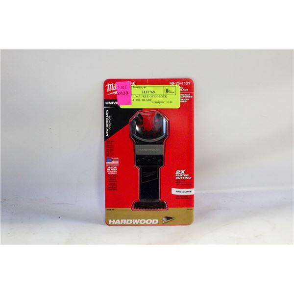 NEW MILWAUKEE OPEN-LOCK MULTI-TOOL BLADE