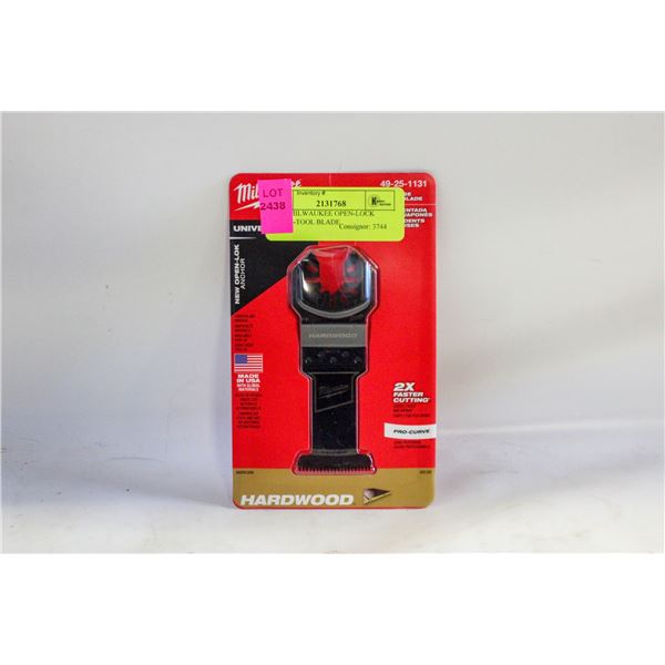 NEW MILWAUKEE OPEN-LOCK MULTI-TOOL BLADE