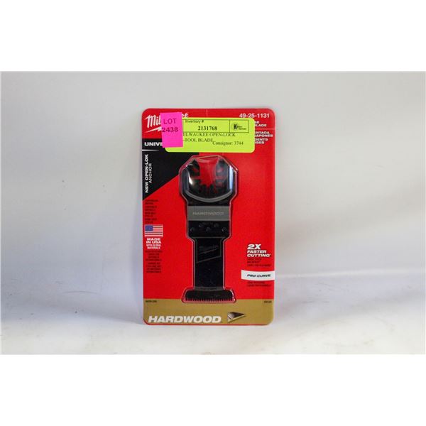 NEW MILWAUKEE OPEN-LOCK MULTI-TOOL BLADE