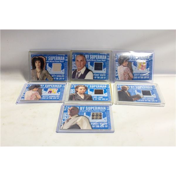 7X SUPERMAN INSERT CARDS