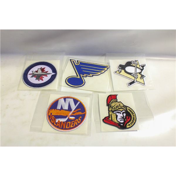 5X NHL PATCHES