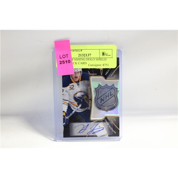 HUDSON FASHING HOLO SHIELD UPPER DECK CARD
