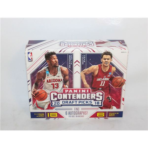 BOX NBA PANINI CARDS OPENED 2018