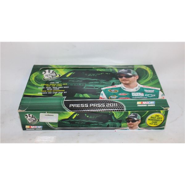 BOX NASCAR CARDS OPENED