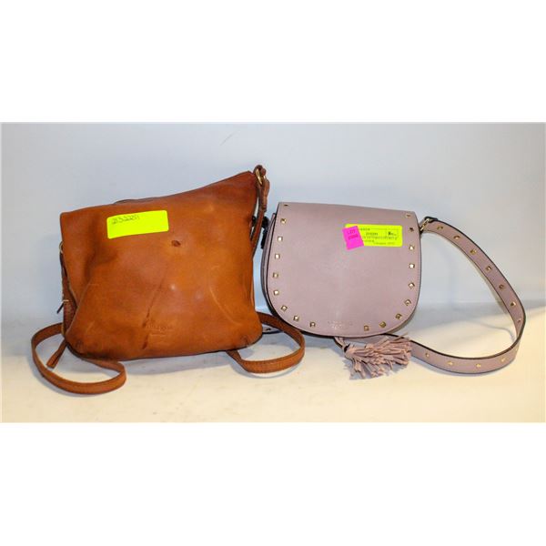 LOT OF BAGS VICTORIA'S SECRET & GENUINE LEATHER