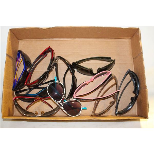 BOX WITH 10 PAIRS OF SUNGLASSES FOR MEN &