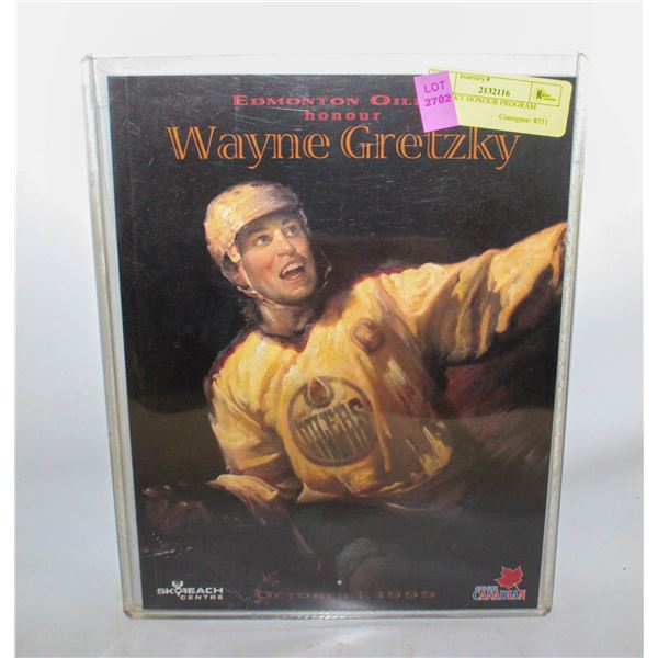 GRETZKY HONOUR PROGRAM