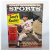 Image 1 : 1964 SPORTS MAGAZINE KOUFAX