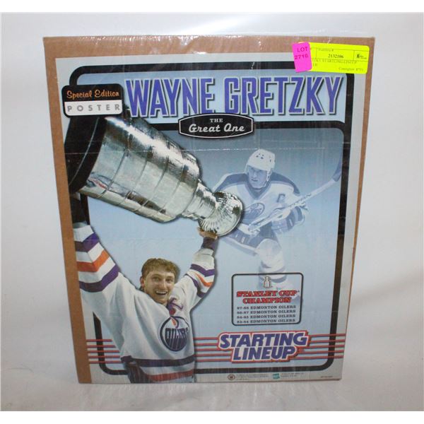 GRETZKY STARTLING LINEUP POSTER