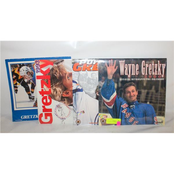 4X GRETZKY CALENDARS