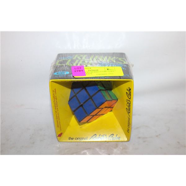 ORIGINAL VTG RUBIKS CUBE STILL SEALED IN PACK