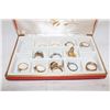 Image 1 : LOT ASSTD ESTATE RINGS