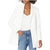 Image 1 : NEW THE DROP WOMENS BLAKE LONG BLAZER IVORY SMALL