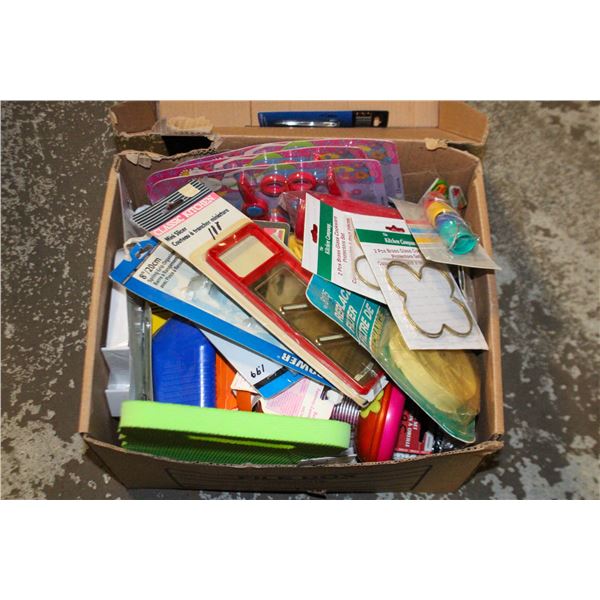 BOX FULL OF NEW OLD STOCK PRODUCTS