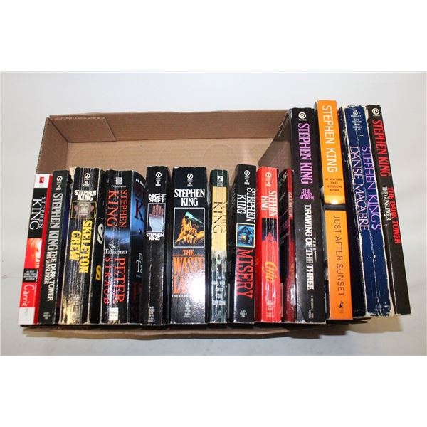 STEPHEN KING X13 PAPERBACK - VARIOUS CONDITIONS