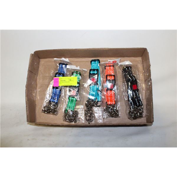 5 MEDIUM DOG MARTINGALE COLLAR CHAIN