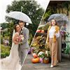 Image 1 : NEW MUUPEG CLEAR WEDDING / EVENT UMBRELLA