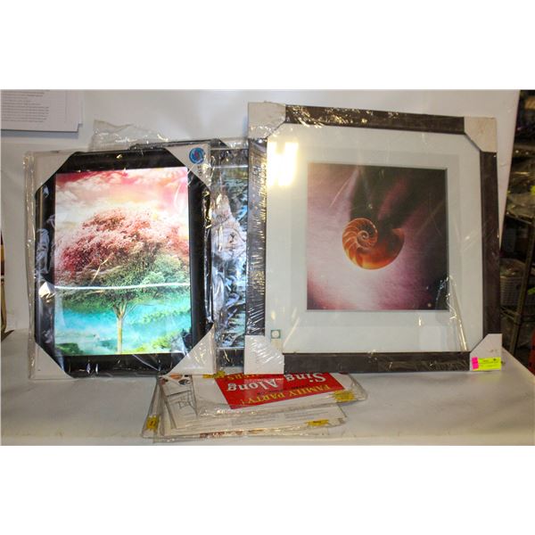 LOT OF NEW OLD STOCK PICTURES AND ALBUMS