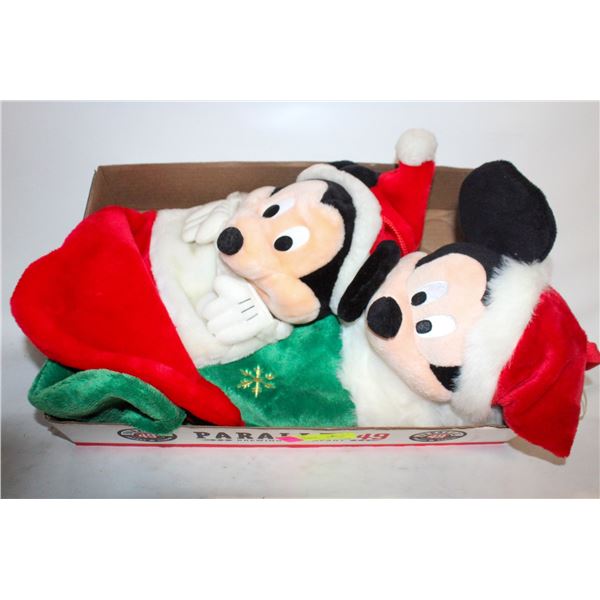 2 X MCKEY STOCKINGS - ABOUT 16"