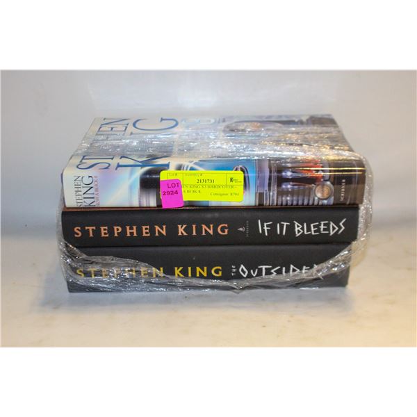 STEPHEN KING X3 HARDCOVER - FROM A BUIK 8,