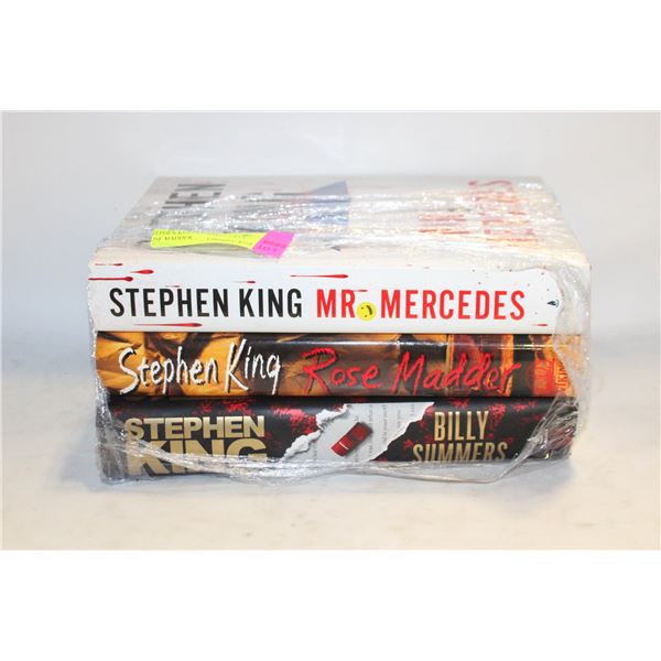 STEPHEN KING X3 HARDCOVER - ROSE MADDER,