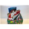 Image 1 : BOX OF OVER 15 CHRISTMAS BAGS/ROLL OF STICKERS