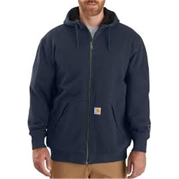 NEW CARHARTT MENS RAIN DEFENDER LOOSE FIT ZIP 4XL