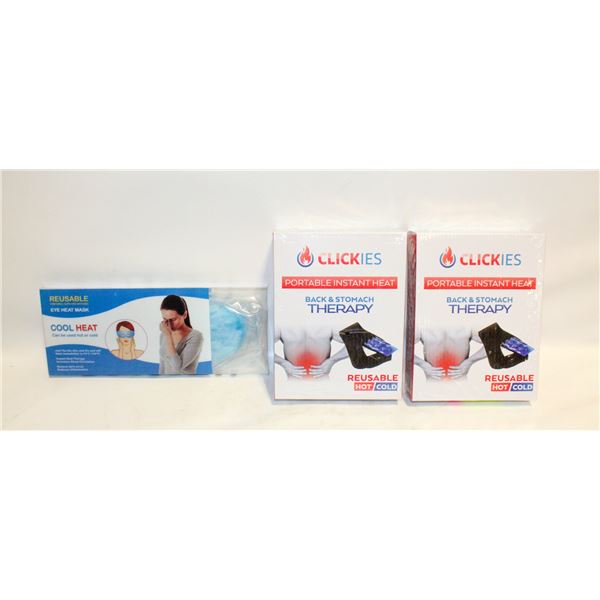 NEW CLICKERS REUSABLE BACK N STOMACH THERAPY PAD