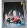 Image 1 : FRAZETTA SEA MONSTER 1966 ON FOAM BOARD
