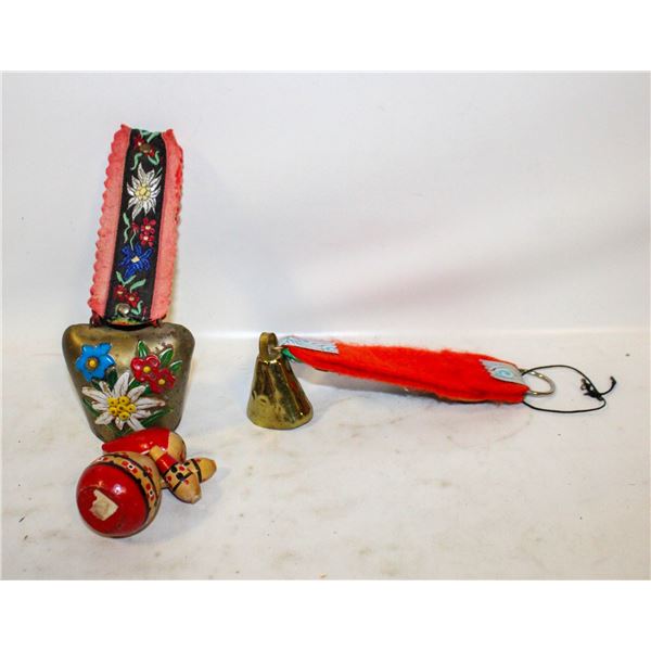 VINTAGE ALPINE GERMAN / AUSTRIAN BELLS
