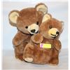 Image 1 : LARGE & SMALL STUFFED BEAR