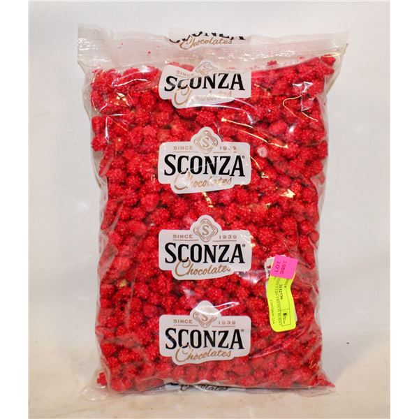 NEW SCONZA 5 LBS FRENCH BURNT PEANUTS