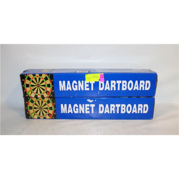 NEW 2 LARGE MAGNETIC DART BOARD