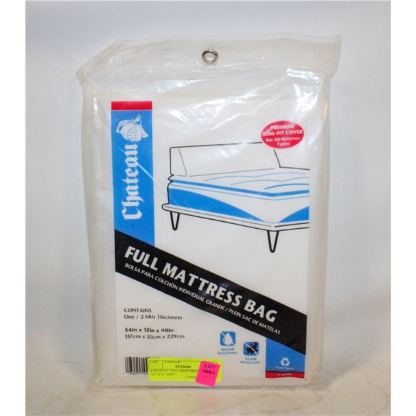 CHATEAU FULL MATTRESS BAG 54’’X12’’X90’’