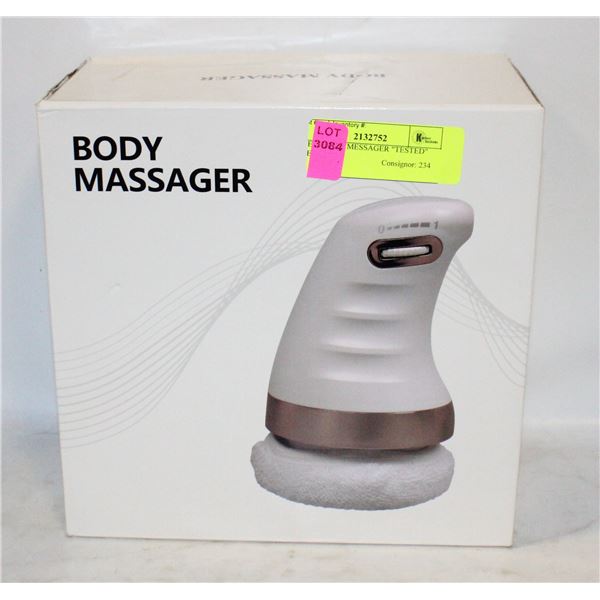 NEW BODY MESSAGER "TESTED" RELAXES
