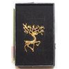 Image 1 : NEW GOLD TONE REINDEER PIN ACCESSORY