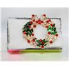 Image 1 : NEW XMAS WREATH BROOCH FILLED