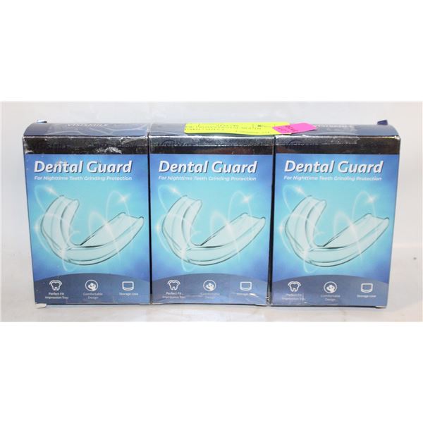 NEW 3 BOXES DENTAL MOUTH GUARD 2 SIZES 4