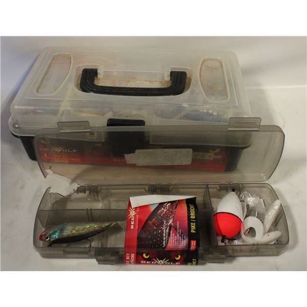 2 RED WOLF FISHING KITS