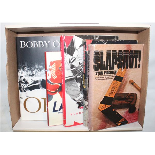 5 HOCKEY BOOKS