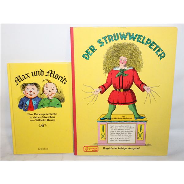 DER STRUWWELPETER & MAX UND MORITZ BOOKS