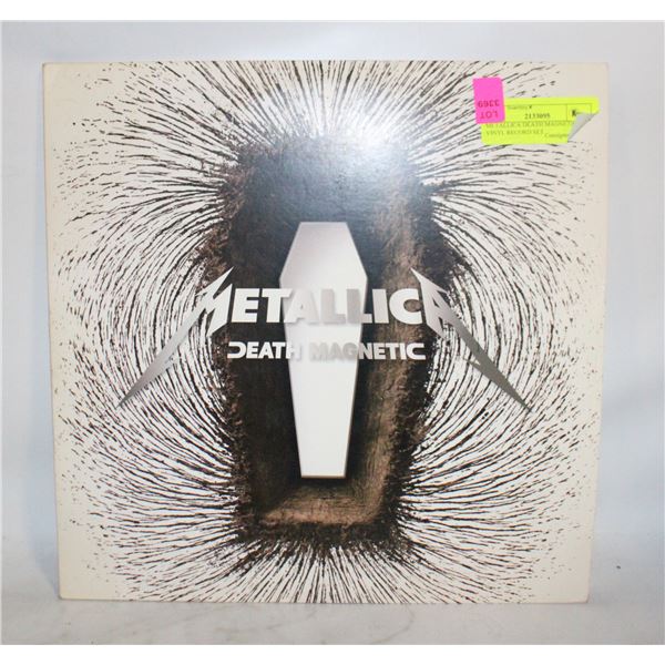 METALLICA DEATH MAGNETIC VINYL RECORD SET