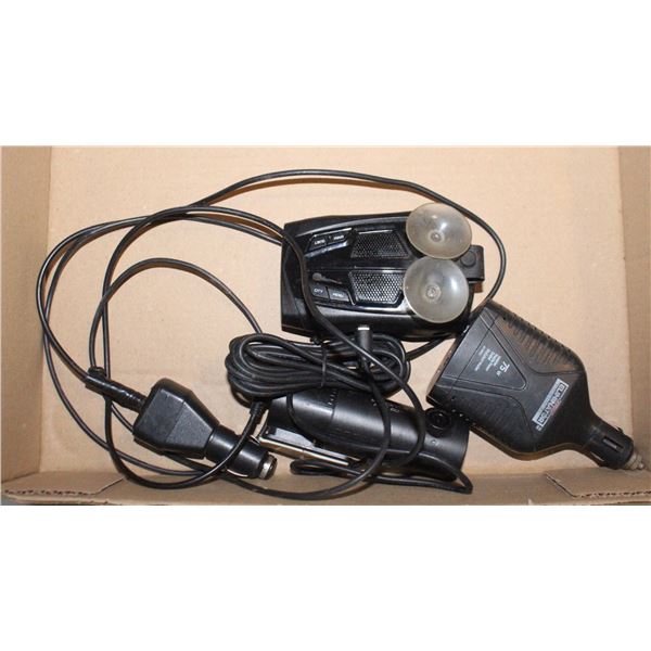 RADAR DETECTOR WITH CAMERA AND POWER INVERTOR