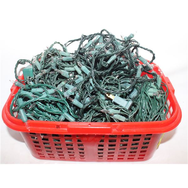 7 SETS WHITE OUTDOOR LIGHTS