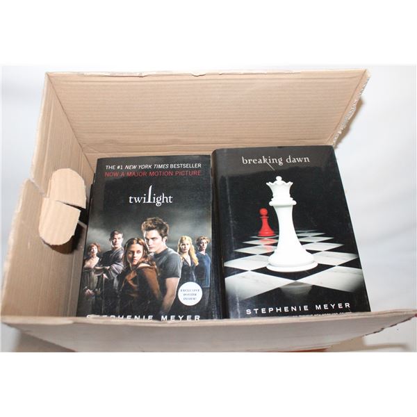 BOX FULL OF BOOKS MISC TITLES