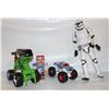 Image 1 : GRAVE DIGGER PLUS HOT WHEELS/MINECRAFT/STORM