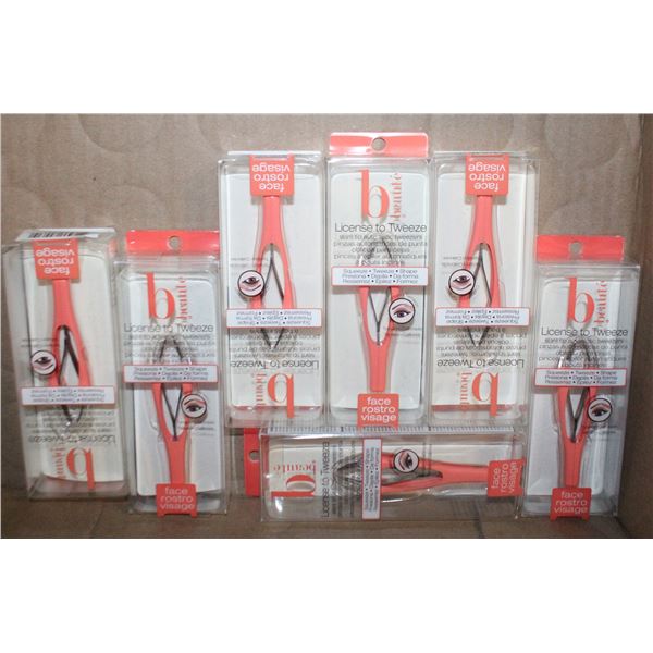 FLAT OF LICENCE TO TWEEZE TWEEZERS