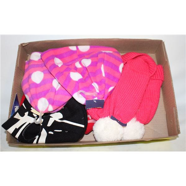 FLAT OF NEW KIDS HATS